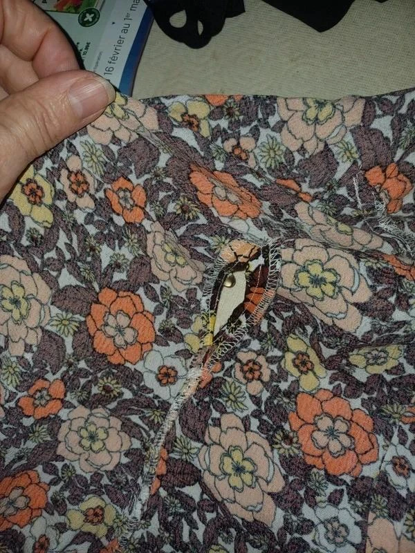 Vestido floral portefeuille tamanho 38 marca Kiabi novo em viscose – photo 10